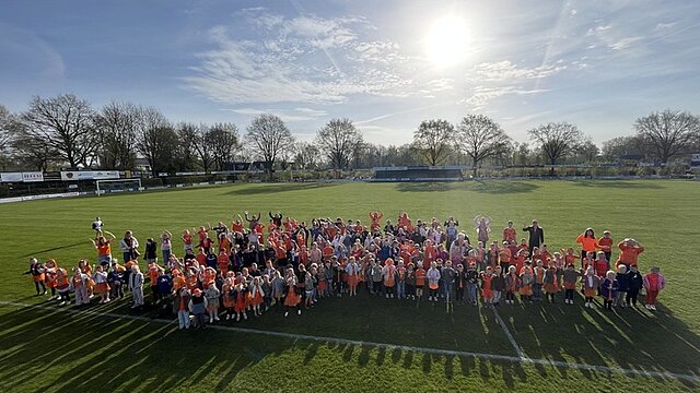Alle deelnemers van de koningsspelen